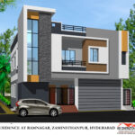 Zamisthanpur site G+1 elevation opt 2