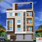 mr aleem sahaab g+3 elevation opt 1